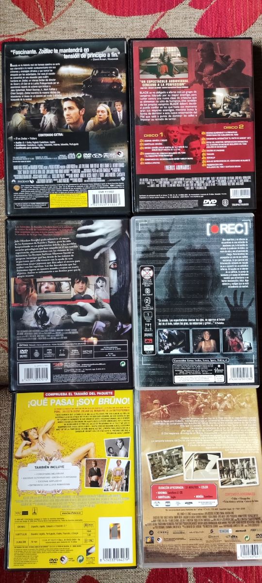6 DVDs