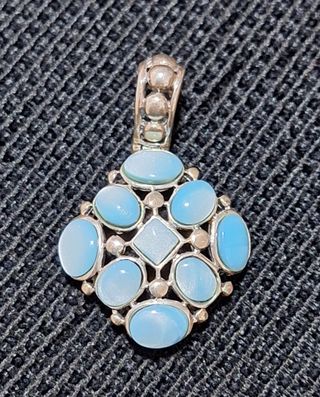 Colgantes plata 1ª ley y ámbar