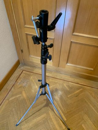 Lote Fotografia: focos, tripodes y paraguas