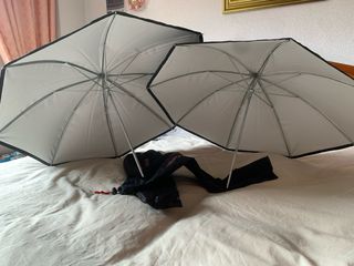 Lote Fotografia: focos, tripodes y paraguas