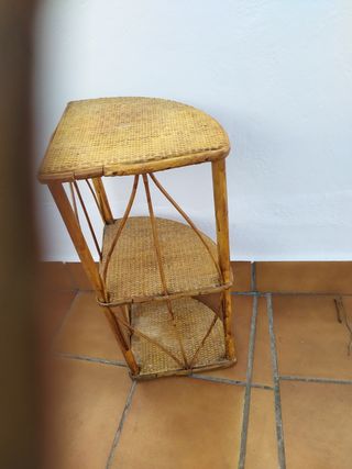 Estantería de Mimbre
