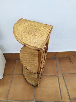 Estantería de Mimbre