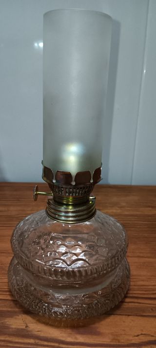 quinque de cristal ,procedencia francesa
