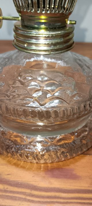 quinque de cristal ,procedencia francesa
