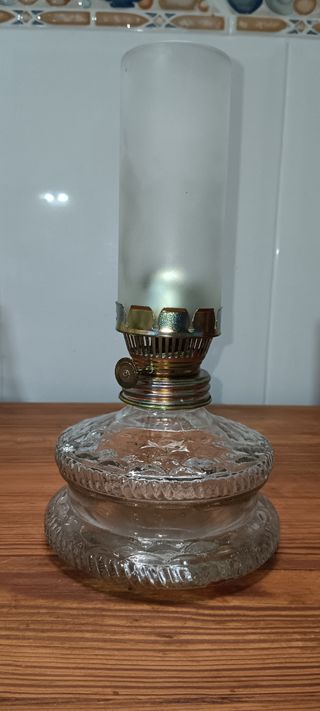 quinque de cristal ,procedencia francesa