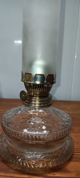 quinque de cristal ,procedencia francesa