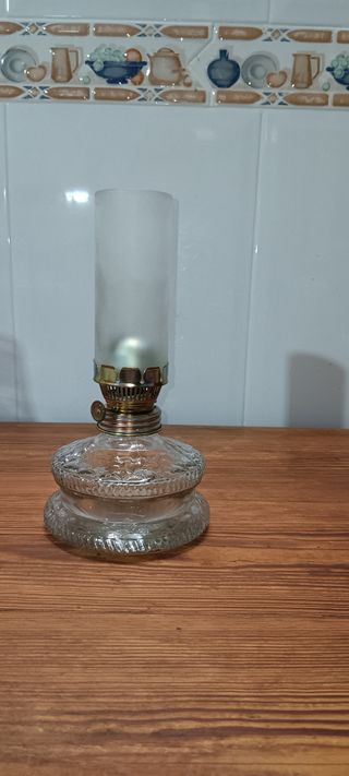 quinque de cristal ,procedencia francesa