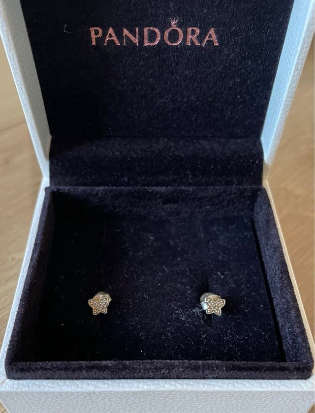 Pendientes Pandora mariposas