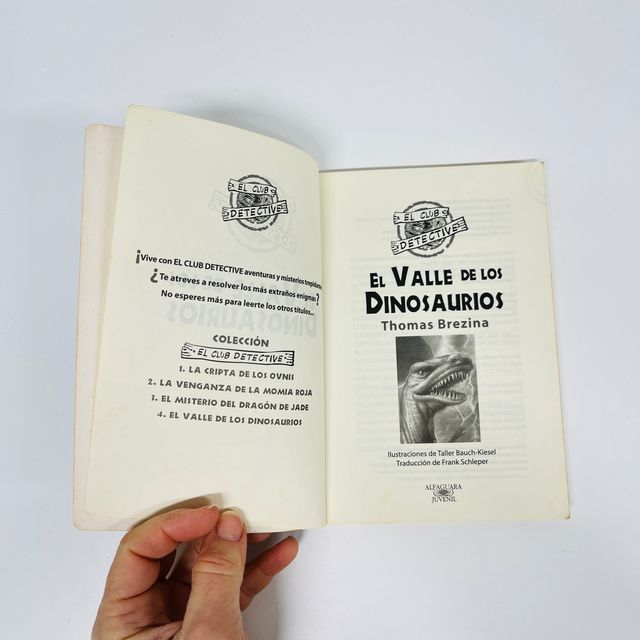 El Valle de los dinosaurios (El Club del Detective