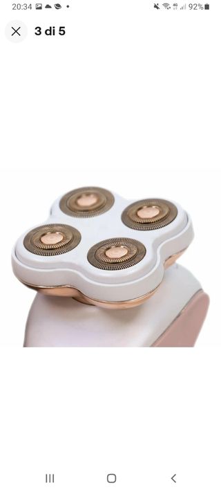 Depilatore rasoio donna uomo elettrico