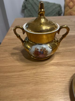 Juego de café de porcelana