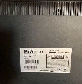 TV TFT 20” BRIMAX T2030R TDT