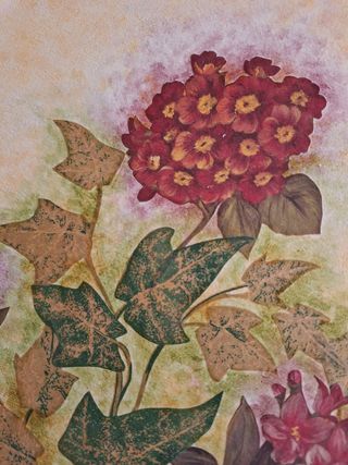Vassoio con fiori