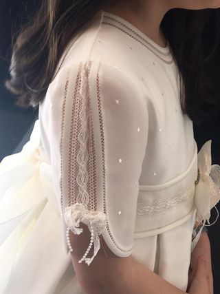 Vestido Comunión Rosa Clará