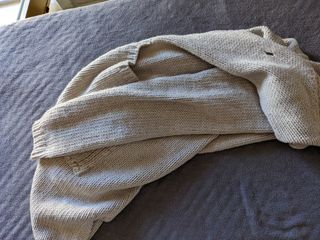 Giubotto di lana modello tipo parca