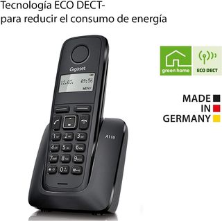 Gigaset A116 Telefone sem fios, agenda com 50 cont