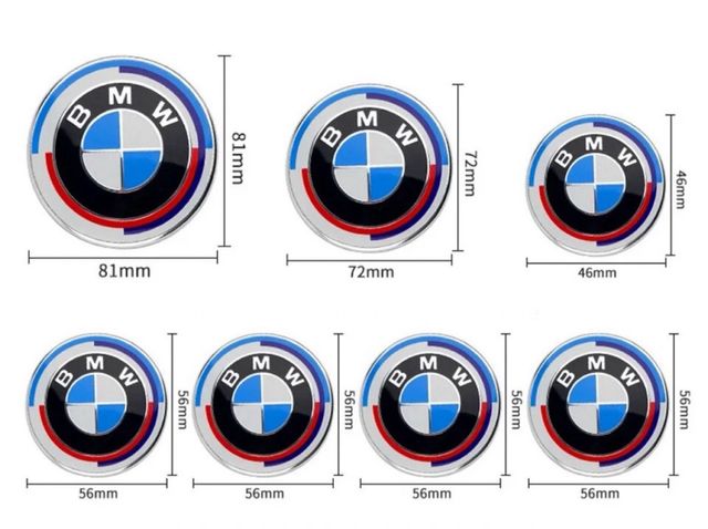 Logotipo BMW 50 aniversario