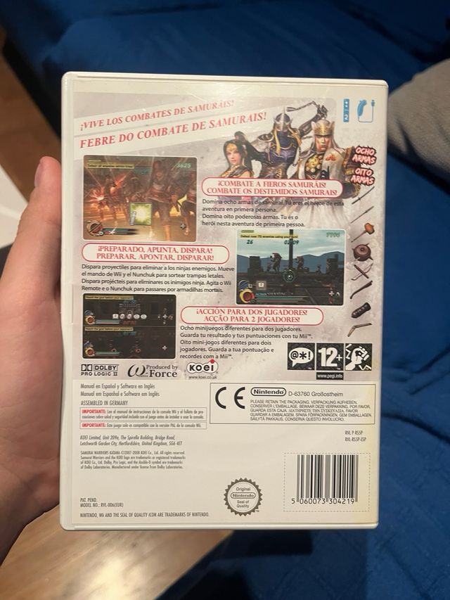 Samurai Warriors katana wii