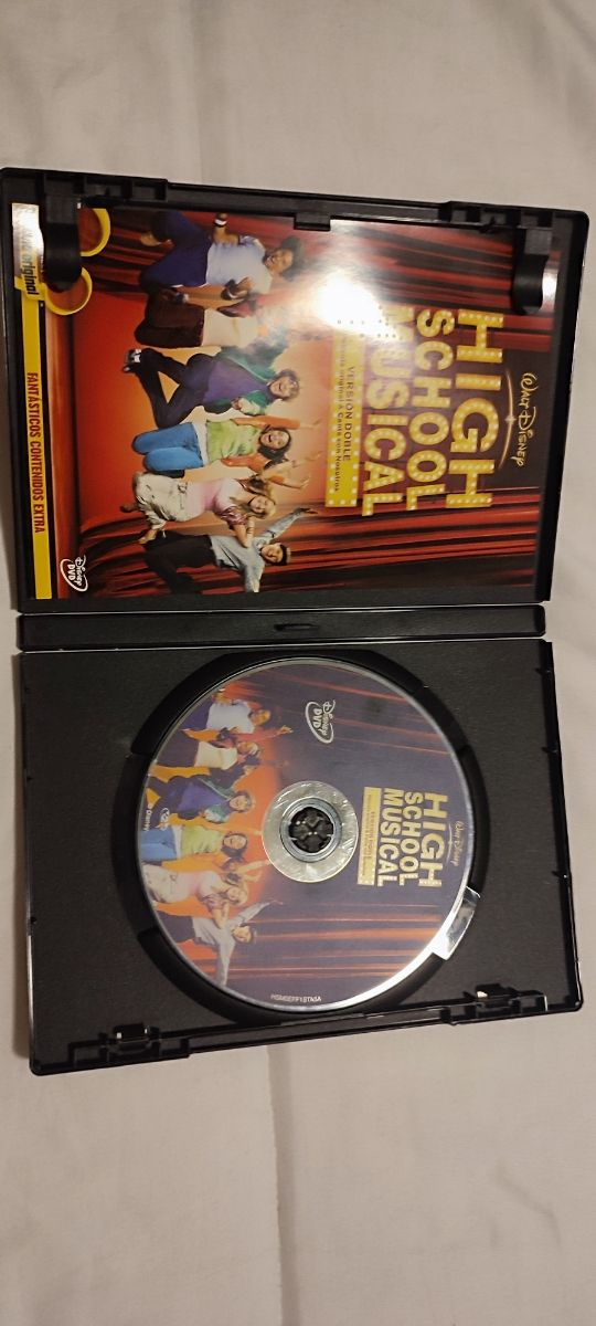 Pack películas DVD High School Musical de Disney 