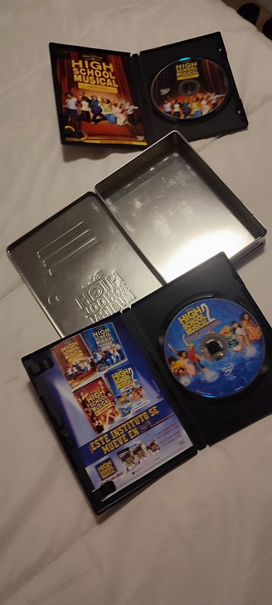 Pack películas DVD High School Musical de Disney 