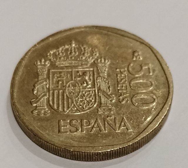 Moneda del 1989 500pts