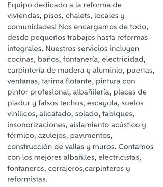 Carpintero de aluminio