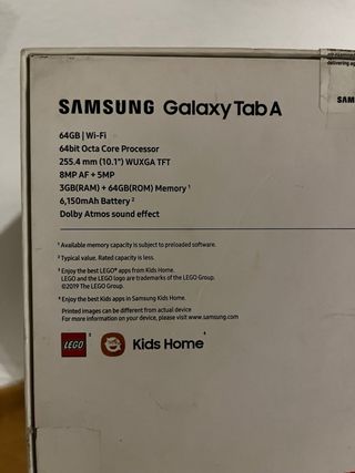 samsung Tab A t510 64gb. casi sin uso. 