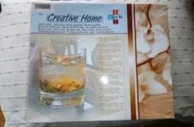 Kit para hacer velas de gel. Creative home.