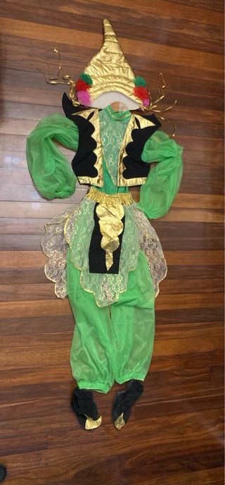 Disfraz Tailandesa .Talla S/M
