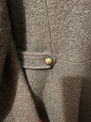 abrigo militar caqui señora pull bear M