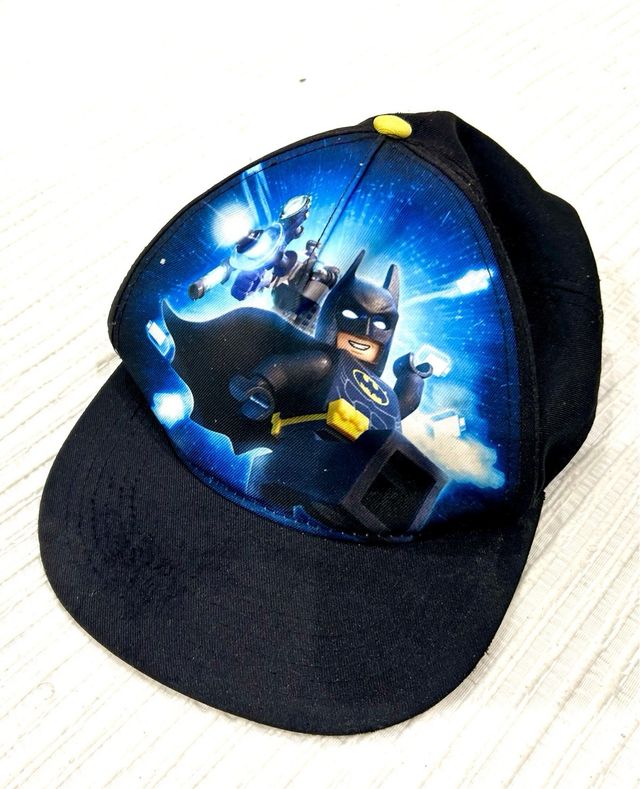 Gorra de niño. Motivo de Batman