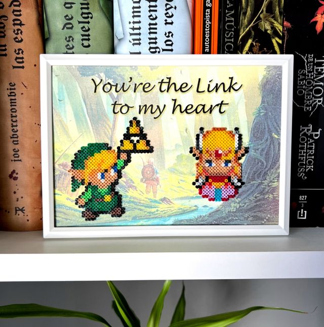 Cuadro Legend of Zelda Hama Beads
