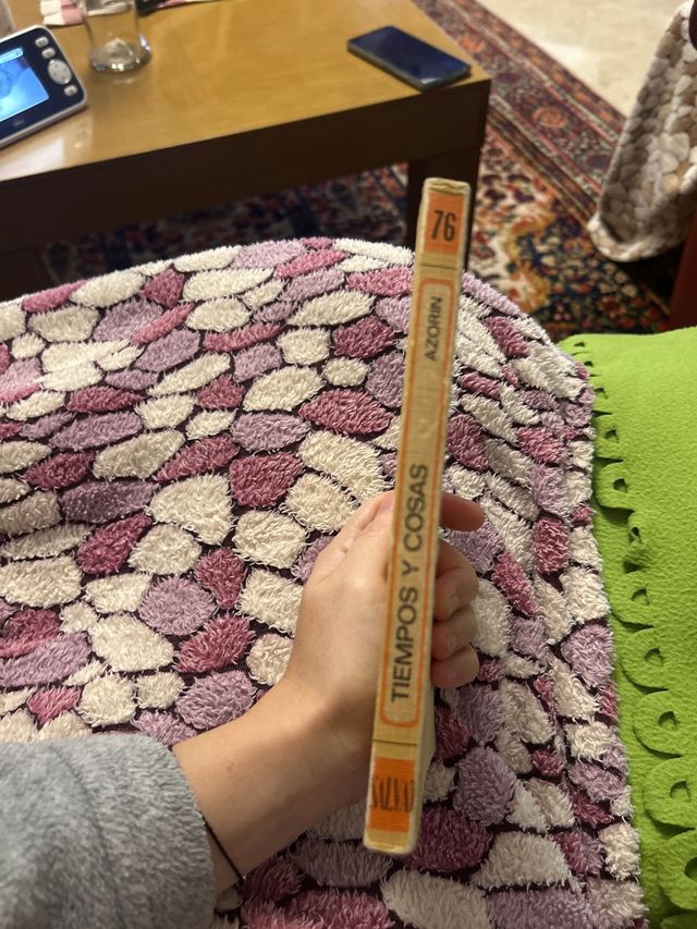 Tiempos y cosas. Azorin.