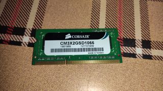 RAM Corsair SODIMM Non-ECC DDR3 1066MHz 2GB