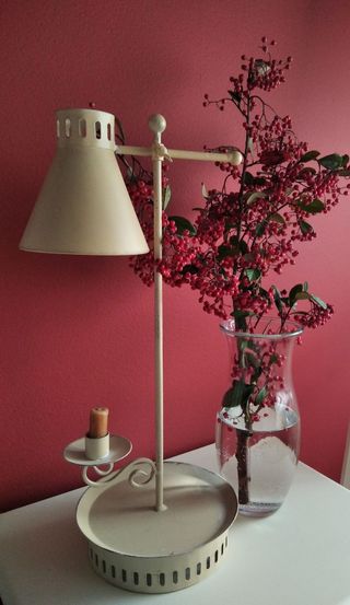 LÁMPARA FORJA para vela