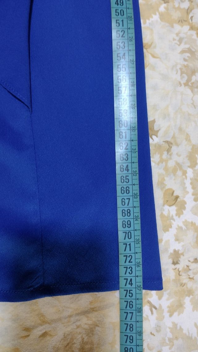 Vestido azul para bodas