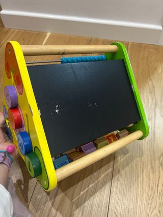 Juguete  ábaco de madera