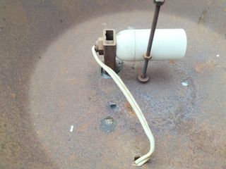 Lampade da parete antiche con braciere