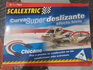 Curva super deslizante scalextric