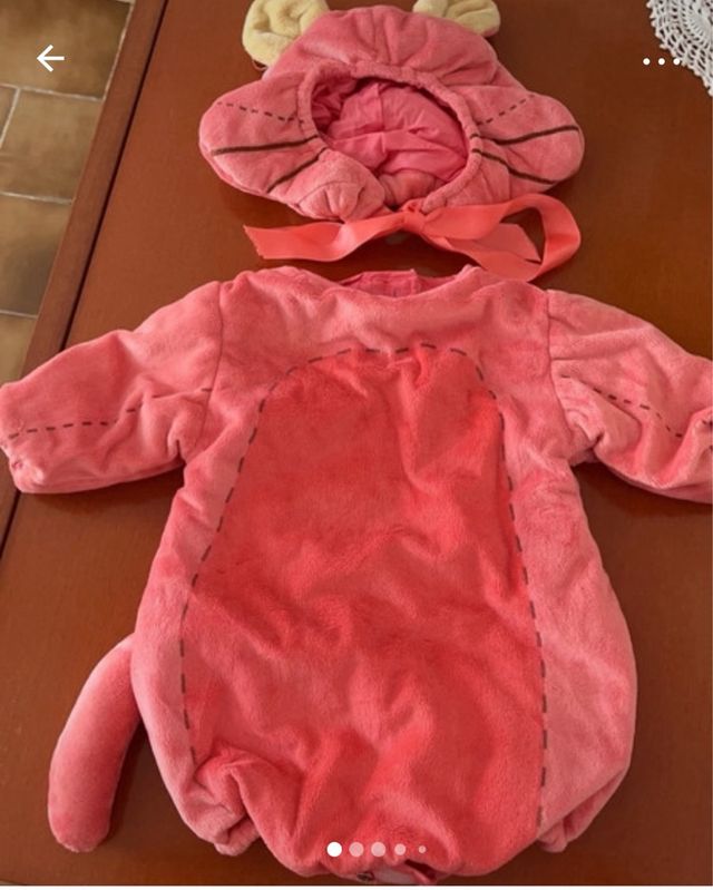 disfraz Gatita pata bebe