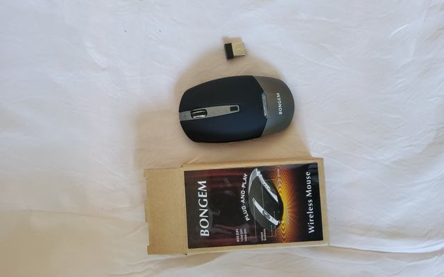 Raton inalambrico recargable con cargador 