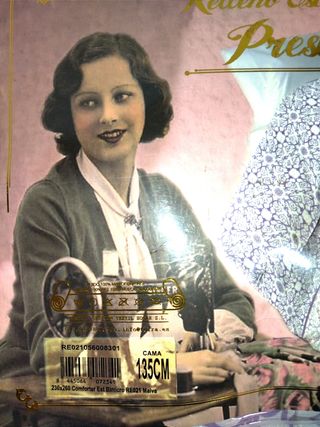 EDREDÓN VIUDA DE TOLRA CAMA 90 y 135 "OFERTA"