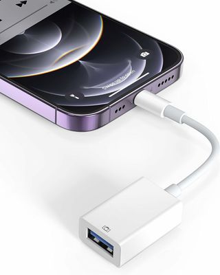 Adaptador Lightning a USB para camaras / micrófono