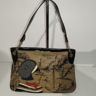 Braccialini Tua 1500 borsa mano spalla bag coffee 