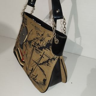 Braccialini Tua 1500 borsa mano spalla bag coffee 