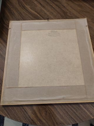 Crochet enmarcado. Acuario