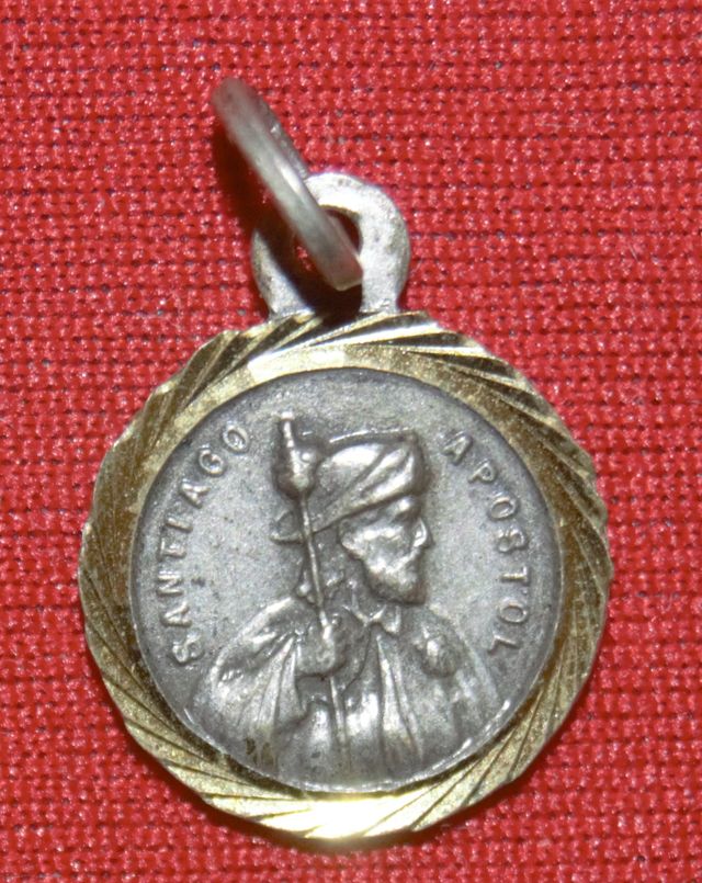 Medalla religiosa Apóstol Santiago
