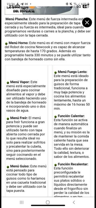 Robot de Cocina