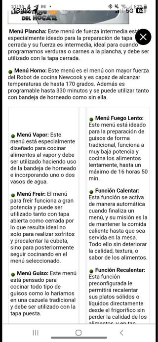 Robot de Cocina