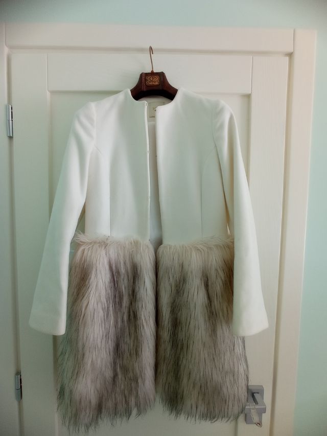 Cappotto in ecopelliccia